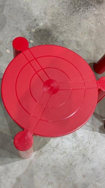 Kartell - Anna Castelli Ferrieri - Kruk (2) - PVC