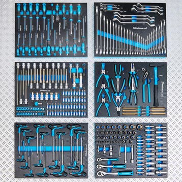 Datona Gereedschapswagen tech-line 80 cm + 273-delige, Ophalen of Verzenden