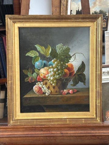 Johan Cornelis de Bruijn (1802-1844) - Stilleven met fruit
