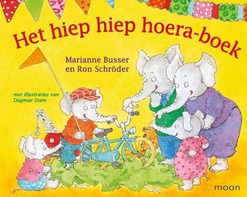 Het hiep hiep hoera-boek kinderboek 9789048837823, Verzenden, Zo goed als nieuw, Marianne Busser