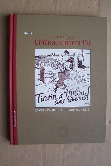 Tintin Hergé autrement + Du crabe rouge au crabe aux pinces