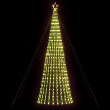 vidaXL LED-kerstboom 1028 LEDs warm wit 403 cm, Verzenden