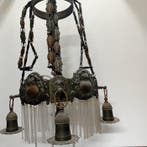 Lustre - Cuivre, Verre - Lustre en cuivre