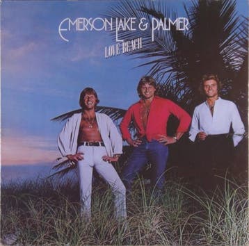Emerson, Lake &amp; Palmer - Love Beach, Verzenden, Gebruikt