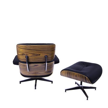 EA670 style  chaise longue avec hocker, Maison & Meubles, Fauteuils, Verzenden