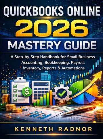 Quickbooks Online 2026 Mastery Guide | Kenneth Radnor, Verzenden, Nieuw, Kenneth Radnor