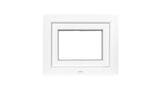 PVC raam draai b45xh40 cm Wit, Gevelraam of Ruit, Minder dan 80 cm, Minder dan 80 cm, Nieuw