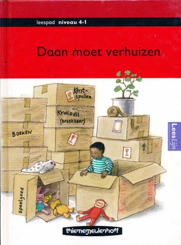 Leespad Leesboek 4-1 Daan moet verhuizen, Verzenden, Nieuw