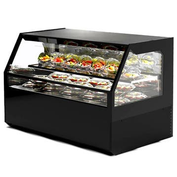 Wandkoeling | INTEGRA COMBI | Zwart | +2°C/+6°C |, Verzenden, Nieuw in verpakking