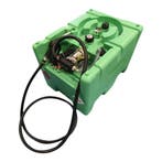 210 liter mobiele benzinetank met 12 volt pomp en aftapplug