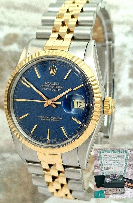 Rolex - Oyster Perpetual Datejust - Zonder minimumprijs -, Bijoux, Sacs & Beauté, Montres | Hommes