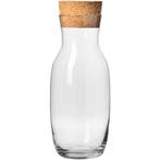 Karaf | PURE | Glas | 1.1L | Incl. Stop | Per Stuk |, Verzenden
