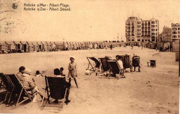 Belgique - KNOKKE - Carte postale (200) - 1905-1950, Gelopen