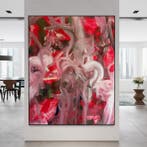Timo Wedell - Roses are Red - XXL - Abstract, Antiek en Kunst
