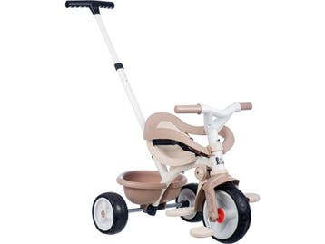 Smoby Be Move Comfort - Driewieler - Duwstang - Beige, Verzenden