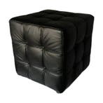 Grote stijlvolle Kubuspoef/kruk 51 cm - volledig in, Huis en Inrichting, Nieuw