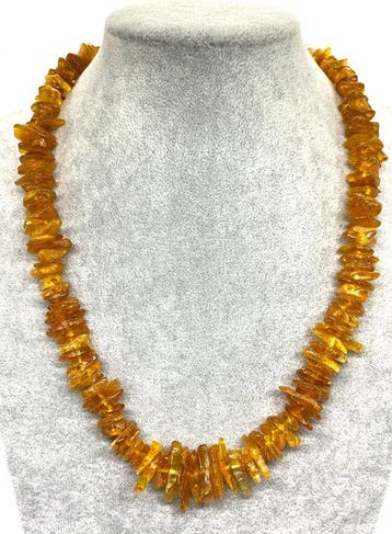 Captured Sunshine – Baltische amberketting 57 g - Honey