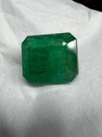 1 pcs Émeraude - 8.43 ct - GUILD Gem Laboratory