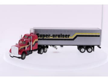 Schaal 1:50 Kenworth W900 American Truck met oplegger #2816, Ophalen of Verzenden