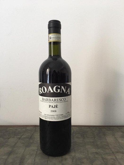 2008 & 2009 x2 Roagna, Pajè - Barbaresco - 3 Flessen (0.75, Collections, Vins