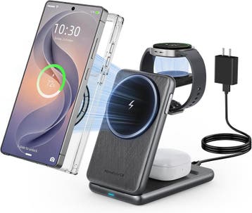 3-in-1 Magnetische Oplader voor Samsung & Apple - 39% kor..., Verzenden, Zo goed als nieuw, Overige typen, Samsung