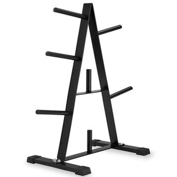 Halterschijvenrek - zwart, Sport en Fitness, Verzenden, Nieuw