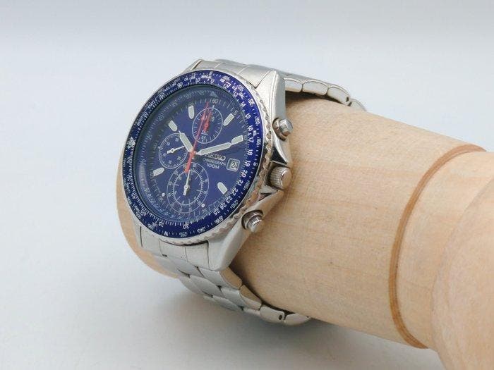 Seiko - Pilot Chronograph 100M - Sans prix de réserve -, Bijoux, Sacs & Beauté, Montres | Anciennes | Antiquités