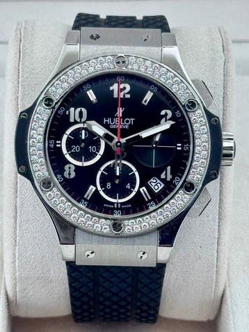 Hublot - Big Bang Automatic Chronograph Orijinal Diamond -, Nieuw