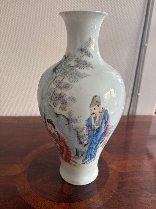 Porseleinen vaas uit China - Porselein - China - 20e eeuw, Antiek en Kunst, Antiek | Overige Antiek