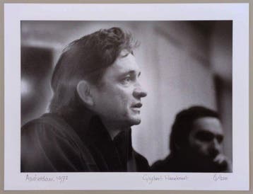 Gijsbert Hanekroot - Johnny Cash, Amsterdam, 1972, Antiek en Kunst