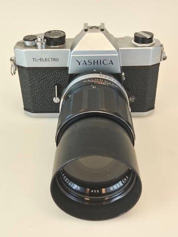 Yashica TL-ELECTRO + Soligor Tele-Auto 135mm f/2.8 Analoge