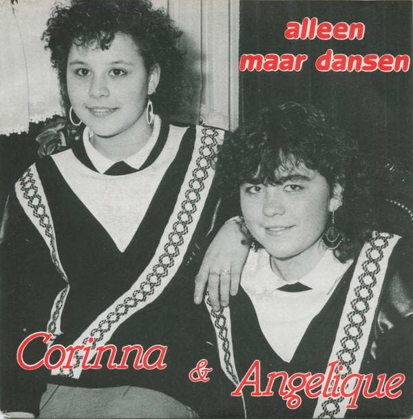 Corinna Van Elteren &amp; Angelique Van Elteren - Alleen Maa, Cd's en Dvd's, Vinyl | Pop, Gebruikt, Verzenden