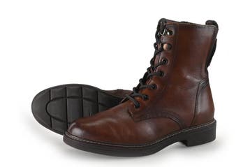 Tamaris Veterboots in maat 39 Cognac, Verzenden, Overige typen