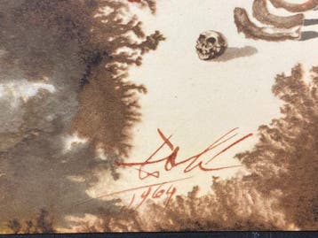 Salvador Dali (1904-1989) - Abraham, Abraham!, Antiek en Kunst