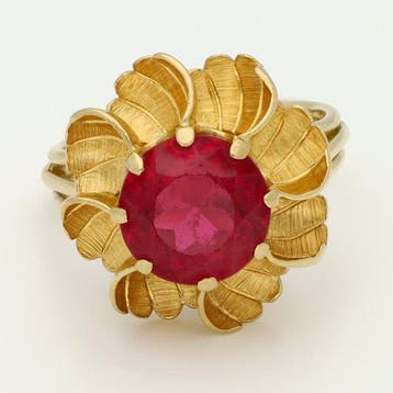 Bague - 18 carats Or jaune, Bijoux, Sacs & Beauté, Bagues