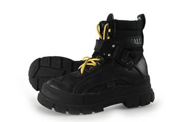 Buffalo Veterboots in maat 38 Zwart, Vêtements | Femmes, Verzenden, Overige typen