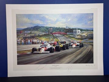 Mclaren - World Champion - Niki Lauda & Alain Prost - 1984 -