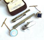 Argent - Pince à cravate - cravate en argent sterling 925
