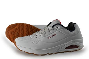 Skechers Sneakers in maat 42 Wit, Kleding | Heren, Schoenen, Verzenden, Wit, Zo goed als nieuw, Skechers
