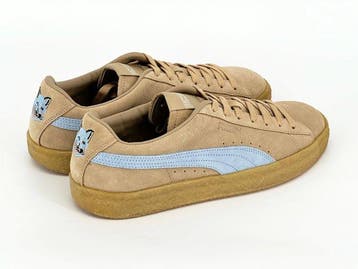 Puma X Maison Kitsune - Suede Crepe • Traventine / Chambray, Nieuw