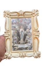 Magnifique icône du Centenaire de Lourdes (1858-1958) –