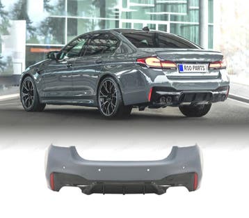 PARE-CHOCS ARRIÈRE BMW G30 LCI 21-23 LOOK M5 PDC DOUBLE SORT, Verzenden