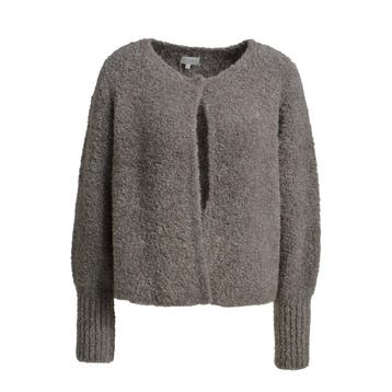 Milano Italy • bruin wollen vest • S, Kleding | Dames, Bruin, Verzenden, Maat 36 (S), Milano Italy