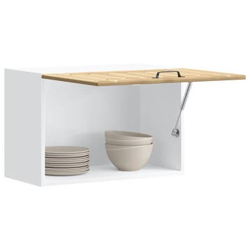 vidaXL Keukenbovenkast Lucca bewerkt hout artisanaal, Verzenden