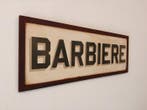 marchesini insegne Rovigo - enseigne en fer - Barbiere -