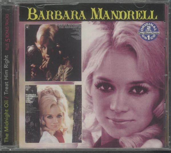 Barbara Mandrell - The Midnight Oil / Treat Him Right, Cd's en Dvd's, Cd's | Pop, Gebruikt, Verzenden