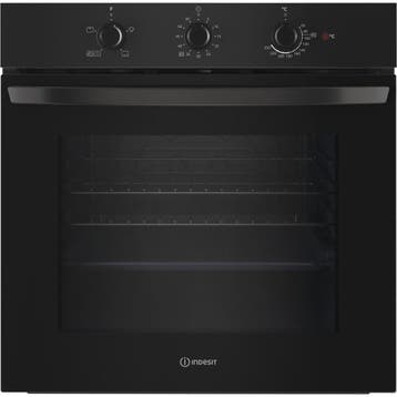 Indesit Inbouw Oven IO-232H-B-UK 60cm Click&Clean - Zwart, Ophalen of Verzenden