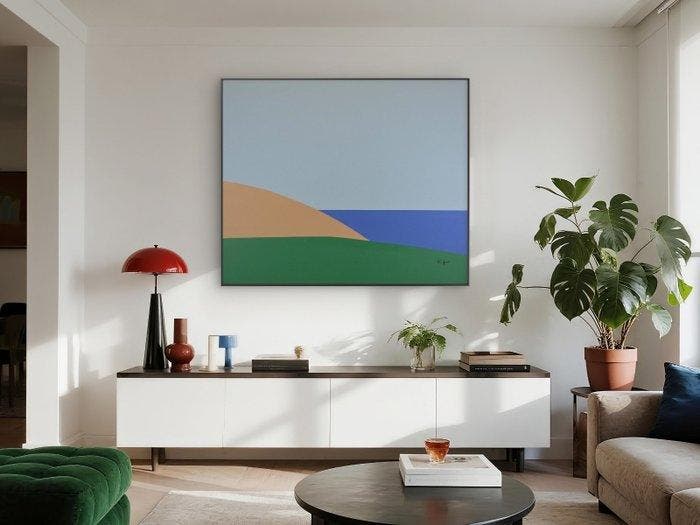 Enzo Affaticati. (1998) - By the sea - XXL, Antiquités & Art, Art | Objets design