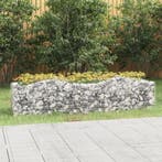 vidaXL Schanskorf gewelfd verhoogd 200x50x50 cm, Tuin en Terras, Verzenden, Nieuw