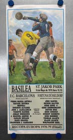 Donat Sauri - F.C. Barcelona vs Fortuna Düsseldorf -, Antiquités & Art